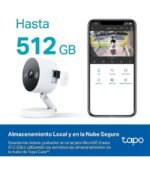 Cámara de seguridad con cable para interiores y exteriores 2K+ - Imagen 2