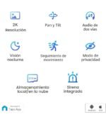 Cámara De Seguridad 2k Tilt inteligente - Imagen 2