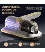 Aspiradora inalámbrica de mano para cama - Imagen 2